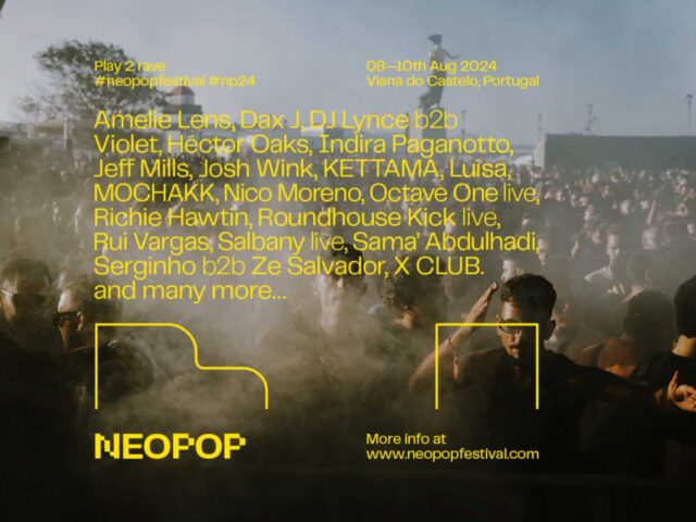 Neopop announces first names of its line-up