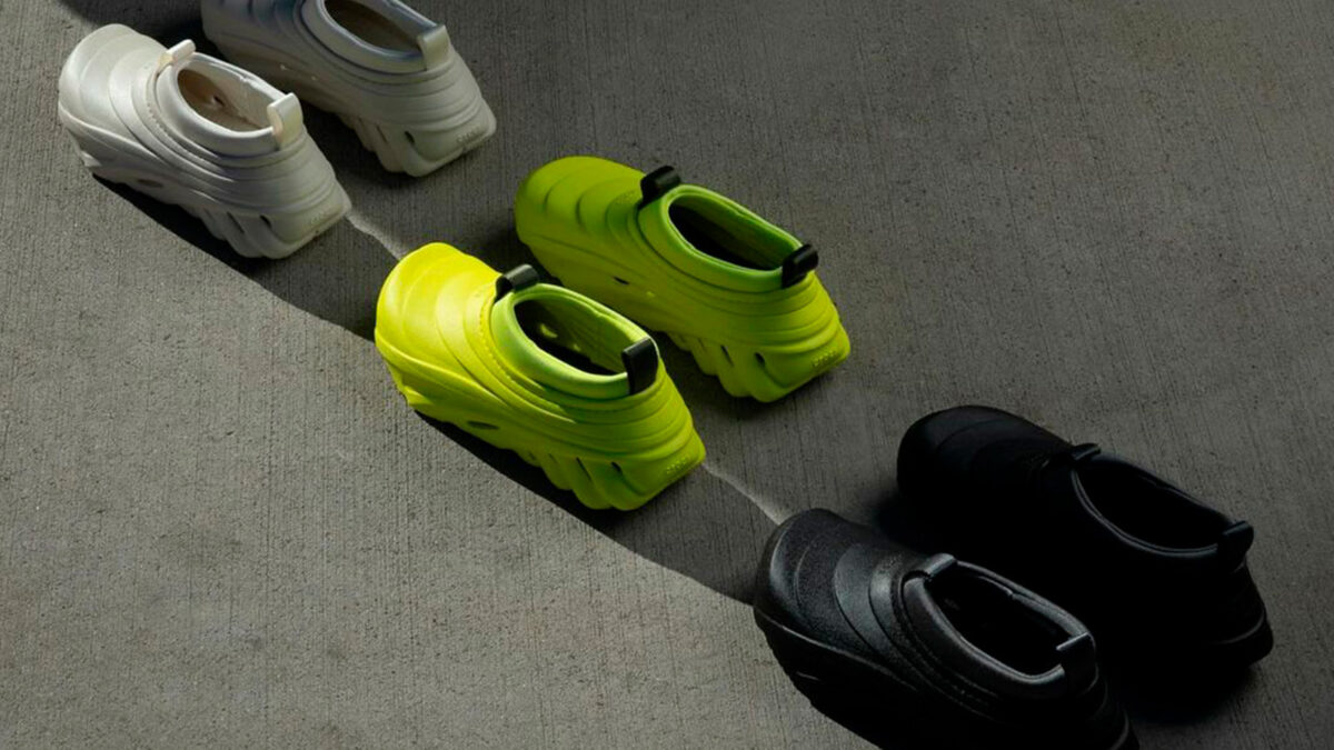 Crocs hybridises a sneaker-clog in the new 'Echo Storm