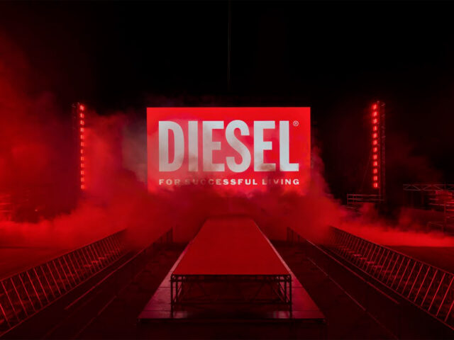 Diesel continues its commitment to the democratisation of fashion shows