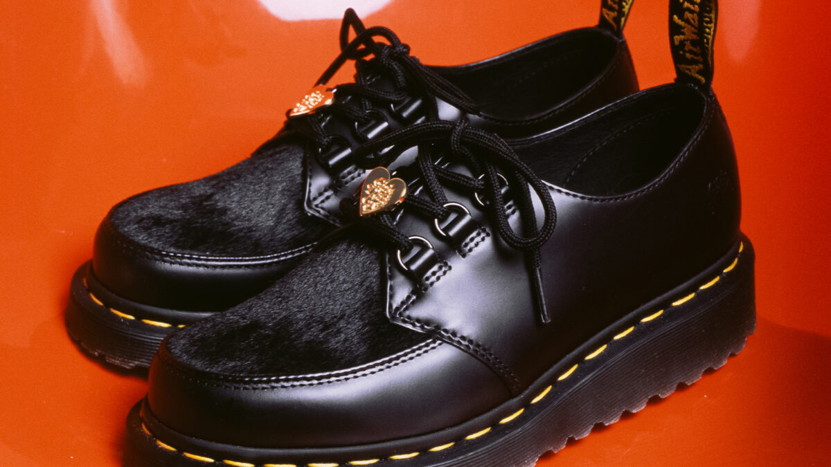 Dr. Martens redesigns the Ramsey Creeper through Girls Don't Cry 