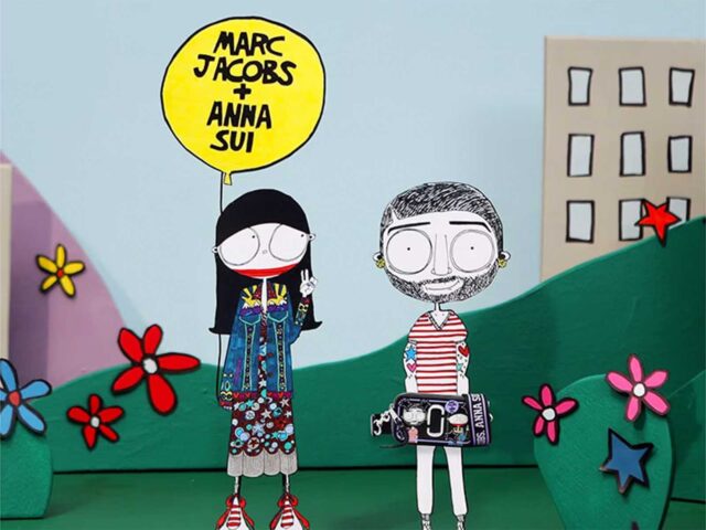 Así celebra Anna Sui el 40 aniversario de Marc Jacobs