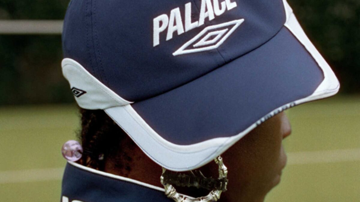 Palace and Umbro together for the launch of their new drop