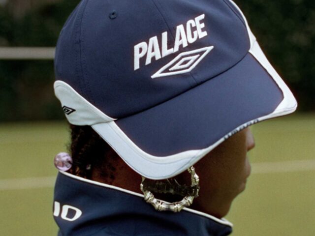 Palace and Umbro together for the launch of their new drop