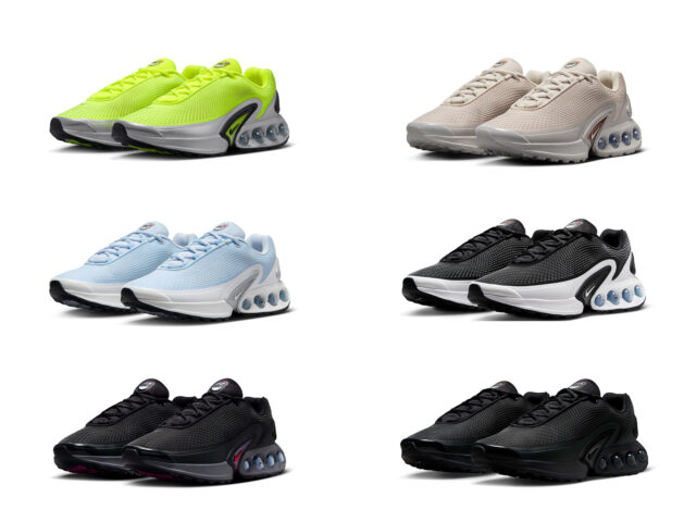 Nike unveils six new colourways for the Air Max DN