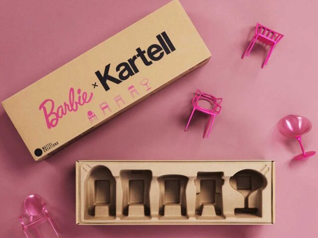 The ‘barbiecore’ aesthetic permeates Kartell’s most iconic chairs