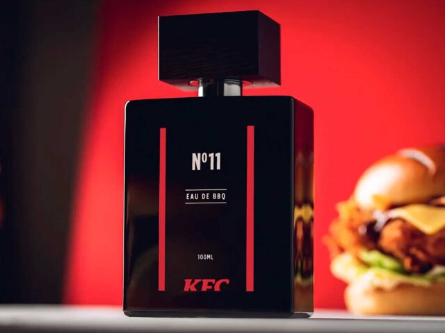 KFC encapsulates the smell of its BBQ burger in perfume