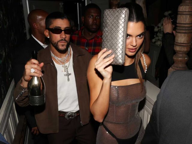 Kendall Jenner attends Bad Bunny show in Orlando