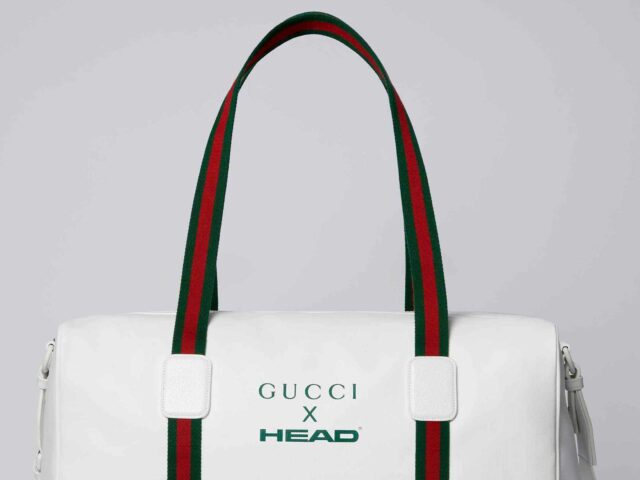 Gucci y HEAD se unen para crear la nueva bolsa de viaje de Jannik Sinner