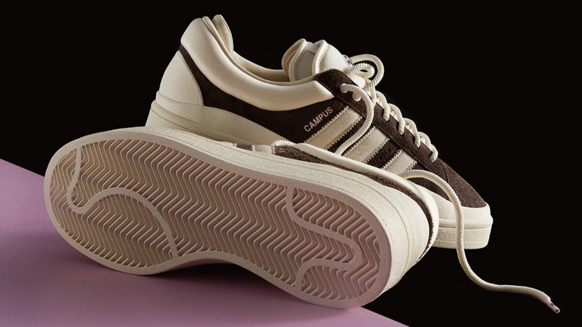 ★人気★ Adidas x Bad Bunny Campus Dark Brown Chalk White Adidas Campus Bad Bunny - Outsole