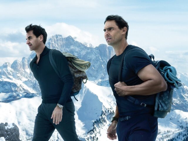 Roger Federer and Rafa Nadal together in Louis Vuitton’s ‘Core Values’