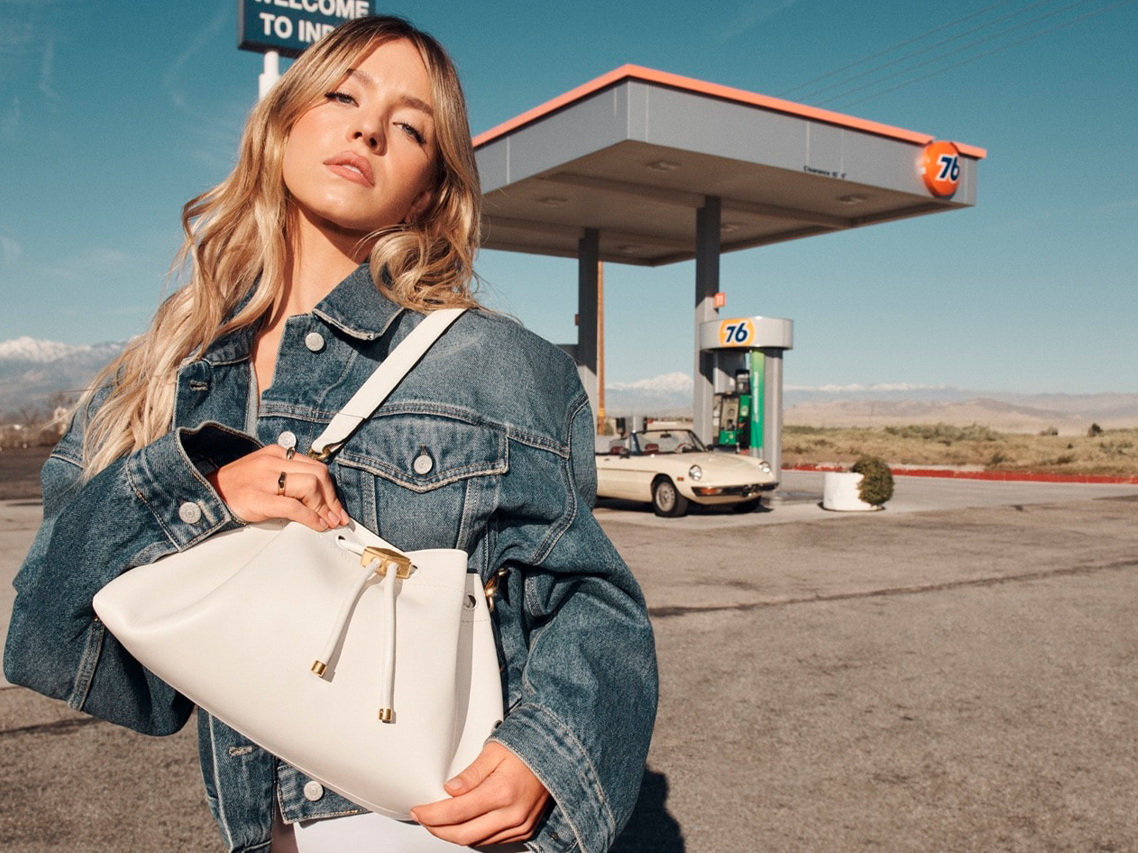 Jimmy Choo SS24 features Sydney Sweeney - HIGHXTAR.