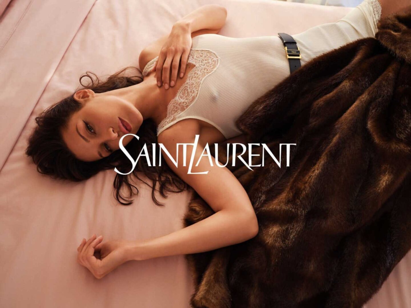 Bella Hadid is Saint Laurent’s new face