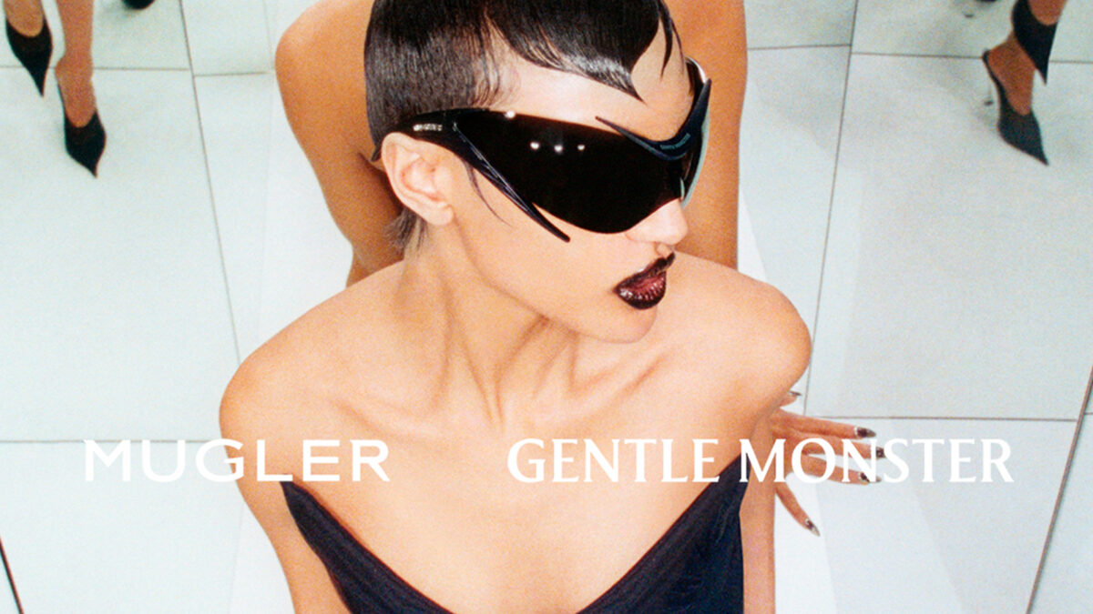 GENTLE MONSTER MUGLER シルバー Mugler x Gentle Monster 'Spiral' Eyewear Collection