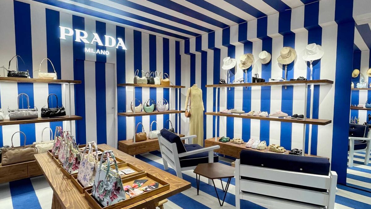 Prada opens a new pop-up in Es More, Formentera - HIGHXTAR.