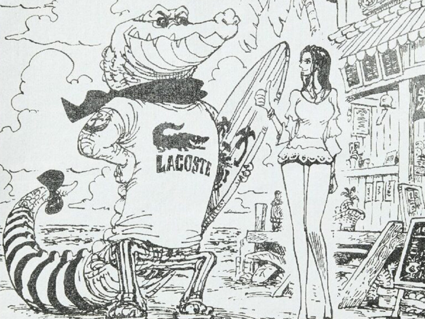 Lacoste pays tribute to ‘One Piece’