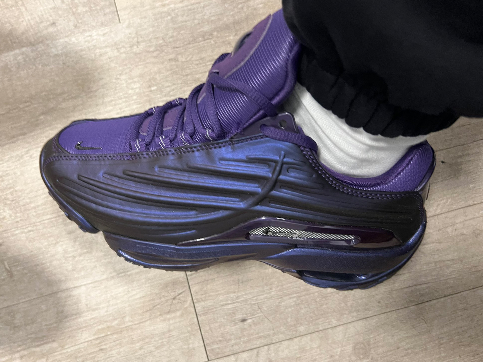 First images of the NOCTA Nike Hot Step 2 'Eggplant' - HIGHXTAR.