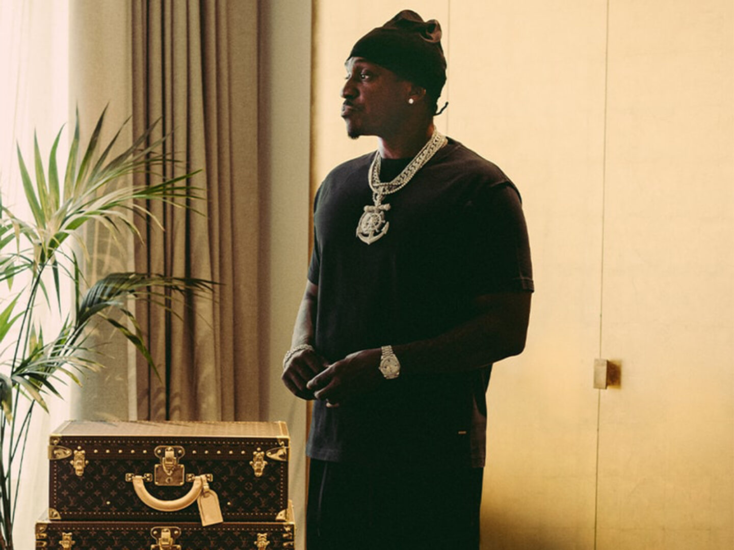 Pusha T es el nuevo embajador de Louis Vuitton