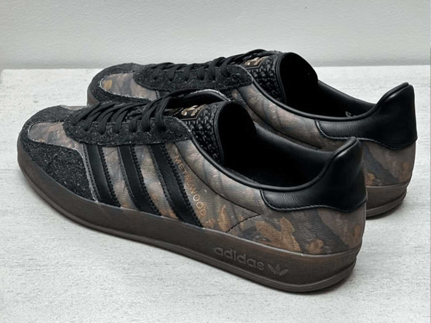 Metalwood eleva las adidas Gazelle con una nueva versión camo