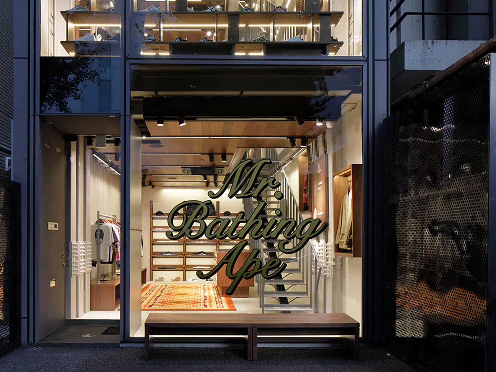90’s A BATHING APE by CONCEPT SHOP BAPE presents 