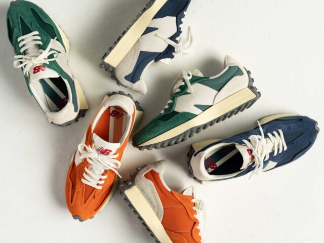 La silueta 327 de New Balance llega en tres nuevos colorways