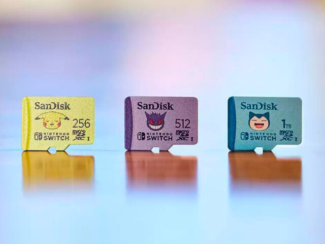 SanDisk lanza tres tarjetas microSD de Pokémon