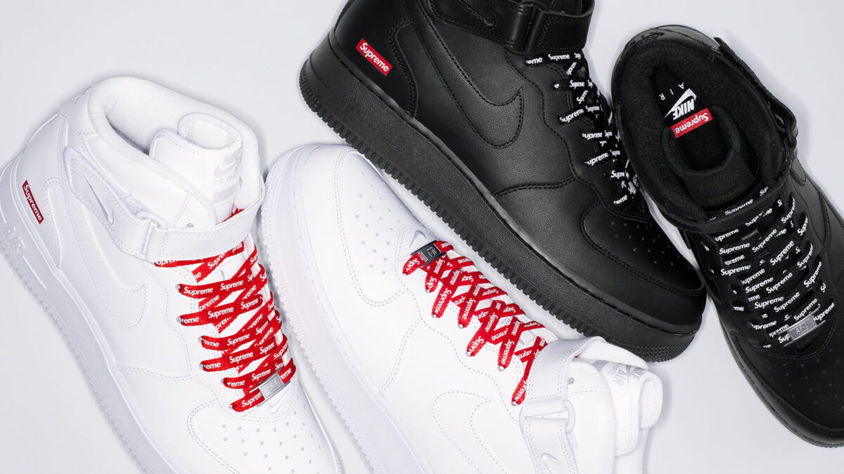 Vuelven las Supreme x Nike Air Force 1 Mid HIGHXTAR