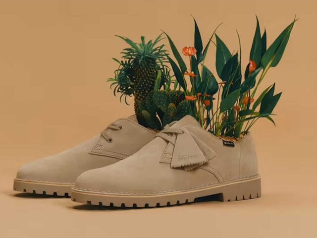 Clarks teams up with BEAMS to reinvent the Desert Khan GTX silhouette