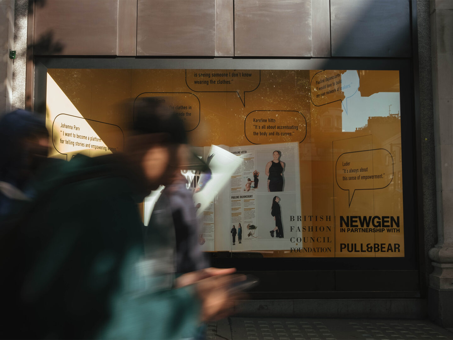 Pull&Bear joins the British Fashion Council through NEWGEN project