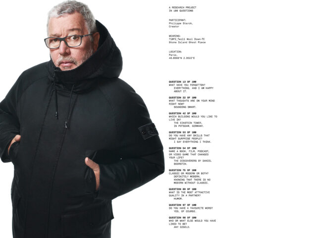 Stone Island desvela más diseños junto a Philippe Starck