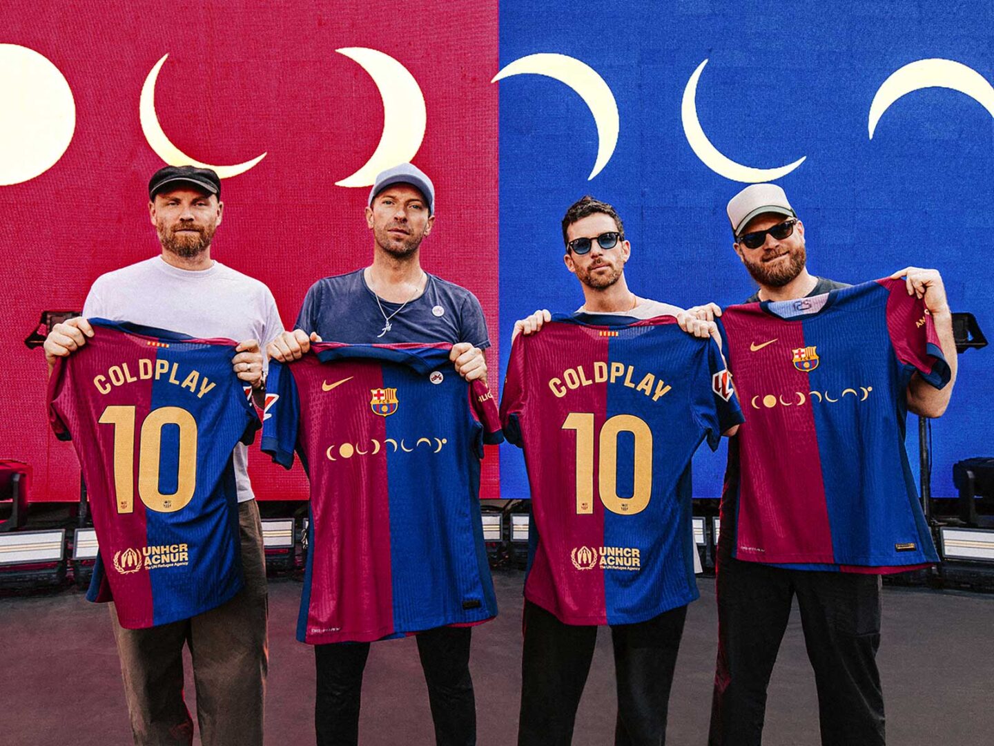 Barça will wear the Colplay logo at the Clásico