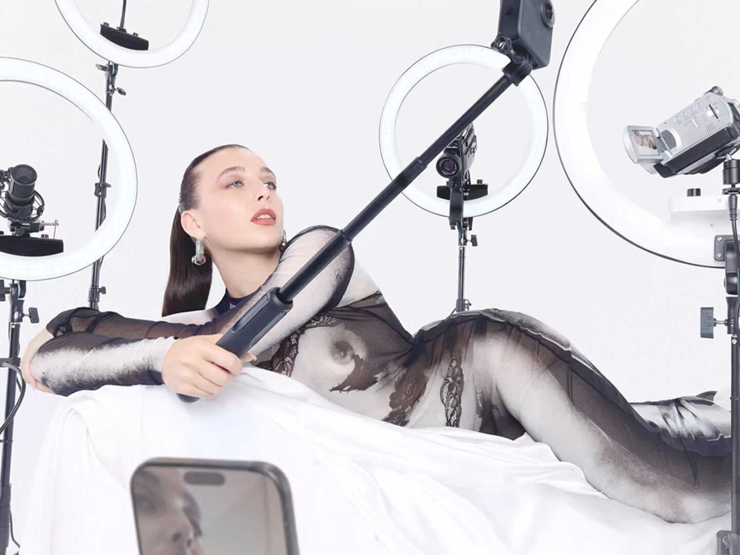 Emma Chamberlain stars in Jean Paul Gaultier’s new FW24 campaign