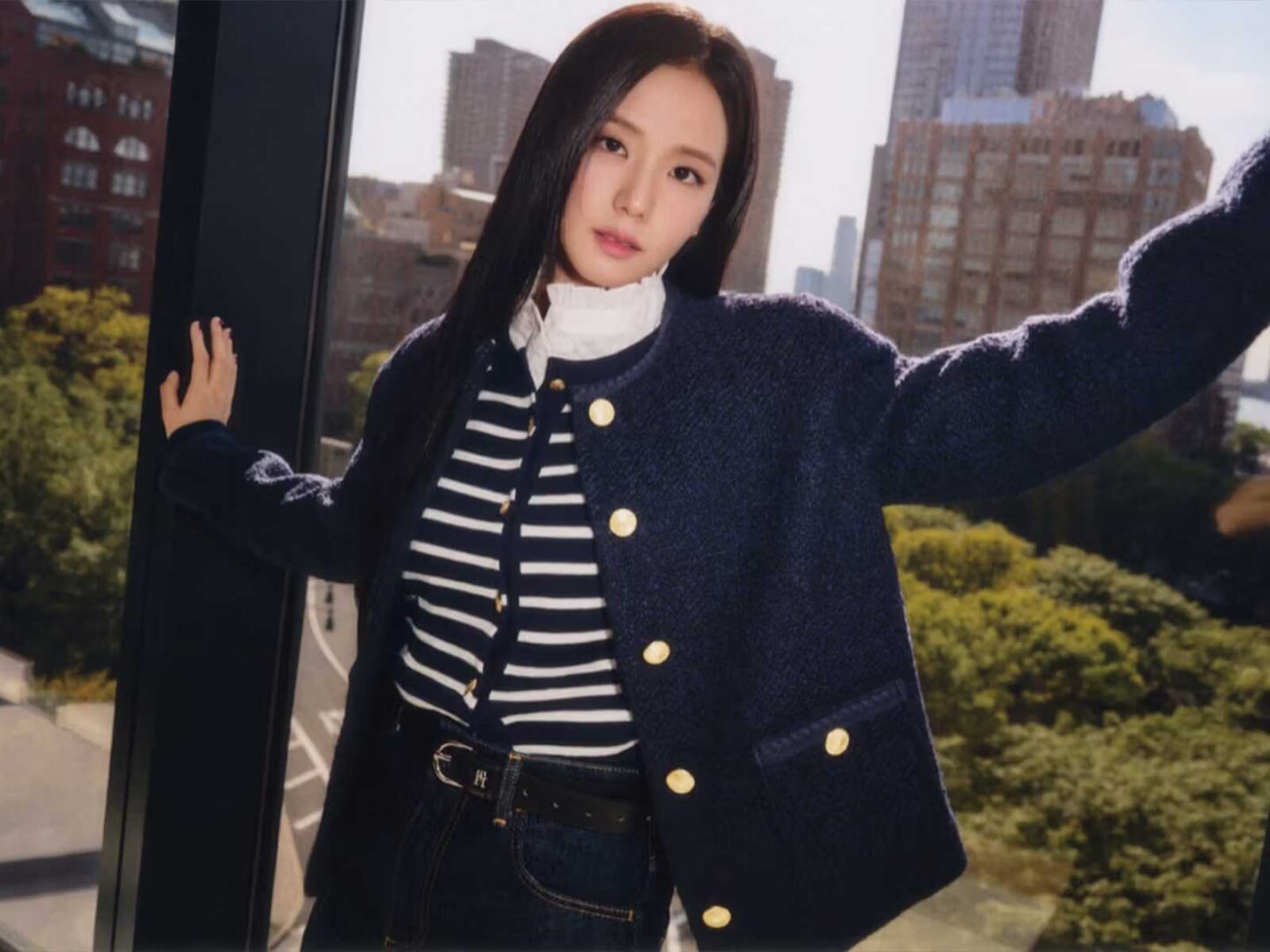 Jisoo stars in Tommy Hilfiger Fall 2024 campaign