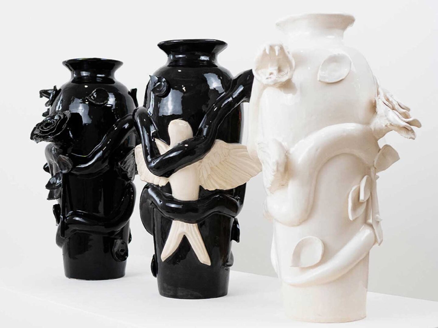 Sabek forays into ceramics with his new collection ‘EMBRACE’