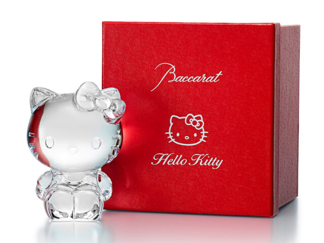 La figura más especial de Hello Kitty la firma Baccarat