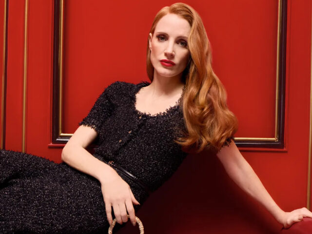 The first part of Gucci’s ‘Savoy Hotel Stories’ features Jessica Chastain