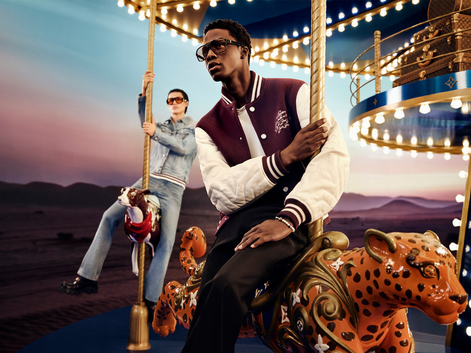 Hop on board the Louis Vuitton Christmas carousel - HIGHXTAR.