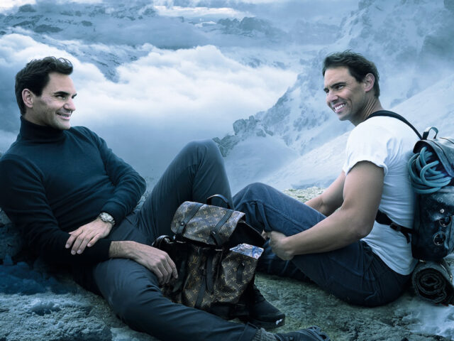 Louis Vuitton’s ‘Core Values’ with Rafa Nadal and Roger Federer continues