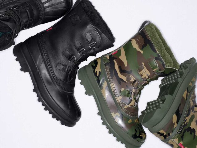 Supreme y SOREL reeditan la icónica bota Caribou para FW24