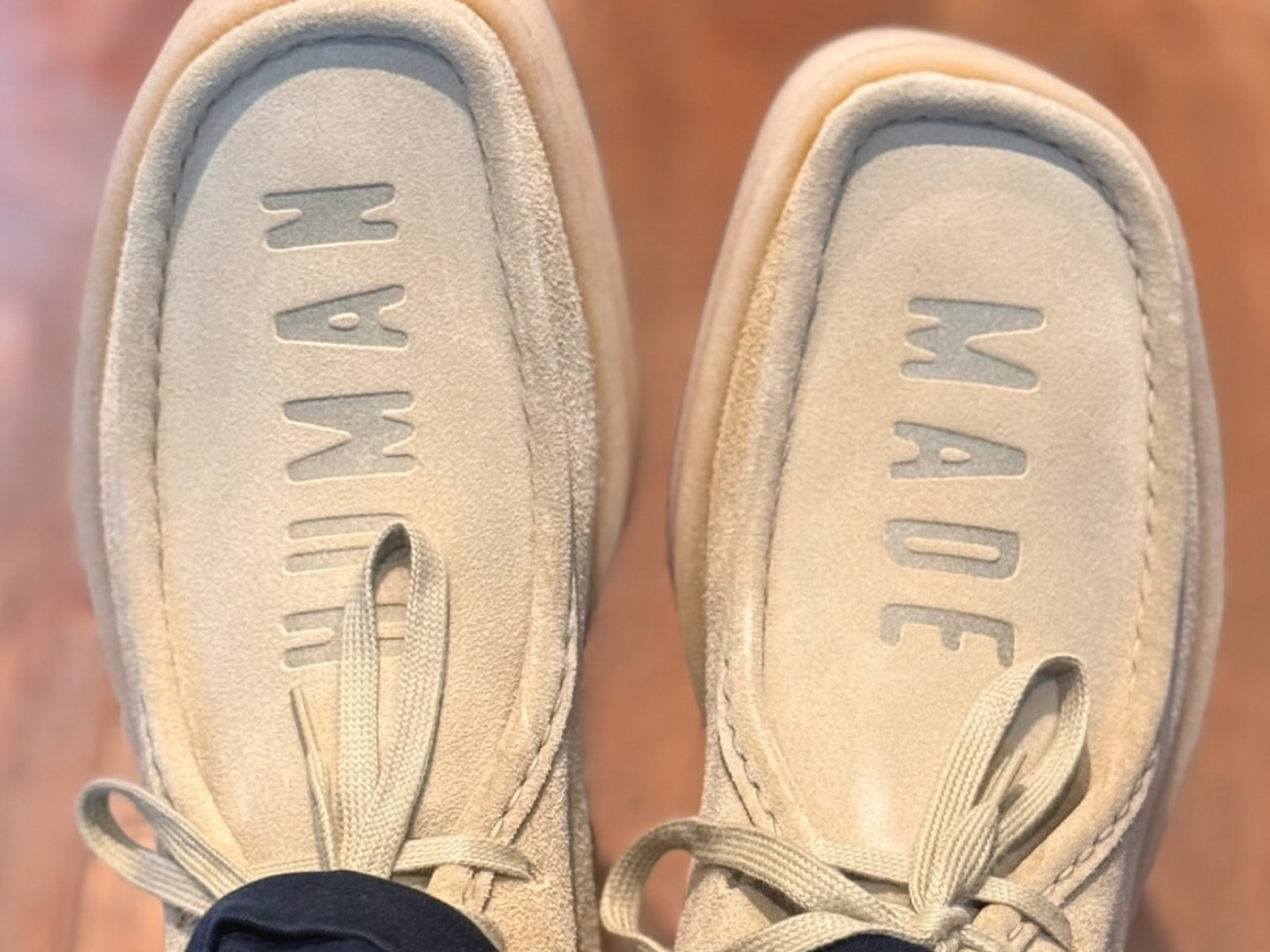 HUMAN MADE × Clarks Wallabee Beige 26180232 HUMAN MADE Clarks Wallabee Beige (Men's) | eBay