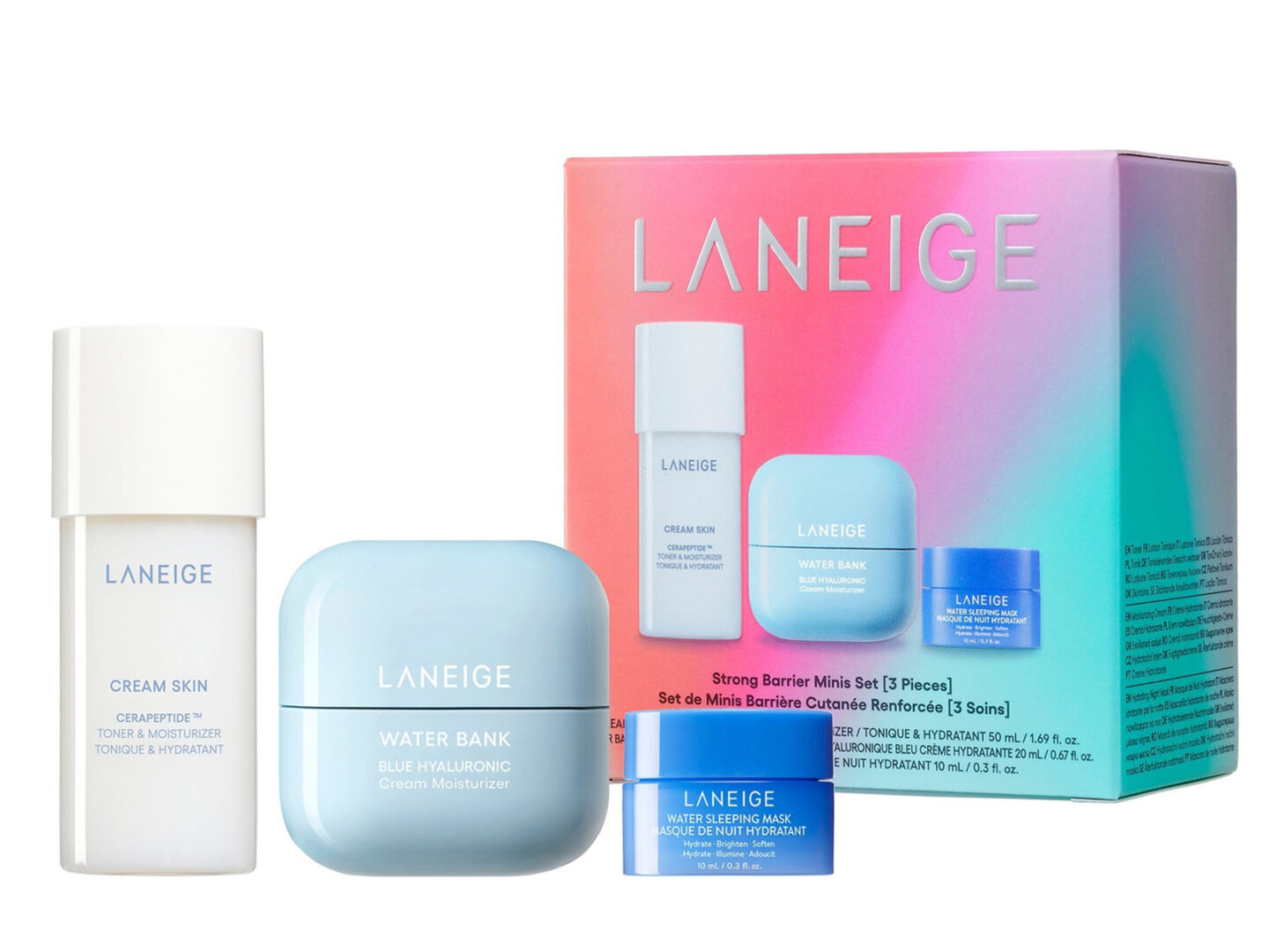 Tres sets de Laneige para regalar estas navidades