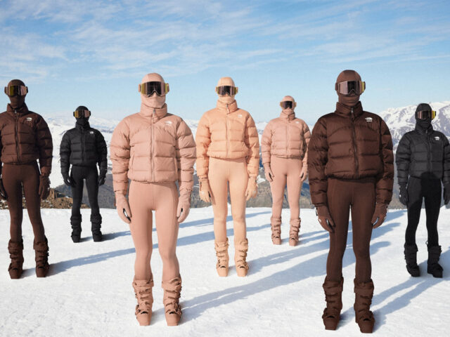 SKIMS and The North Face propose the definitive winter looks