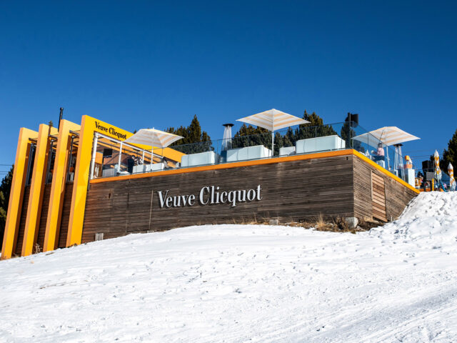 Veuve Clicquot está en Grandvalira y Formigal