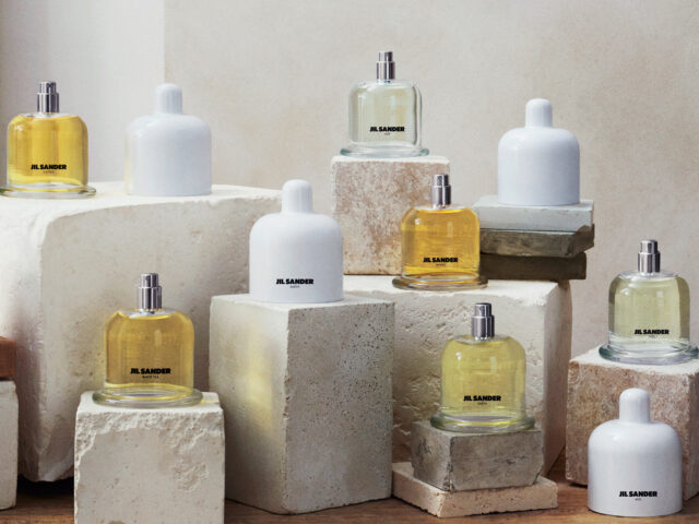 This is Jil Sander’s first fragrance collection