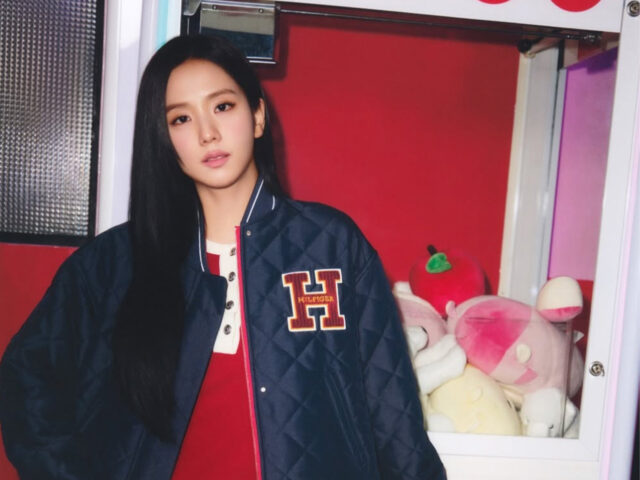 Jisoo poses again for Tommy Hilfiger