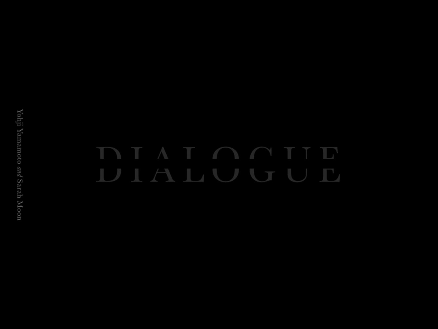 Yohji Yamamoto y Sarah Moon presentan ‘Dialogue’