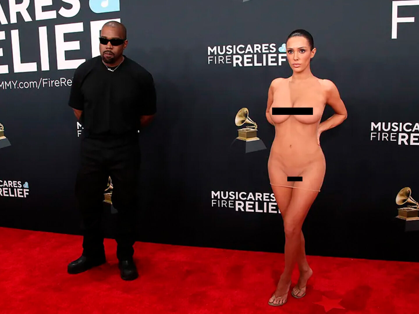 El desnudo de Bianca Censori en los Grammys o cuando un posible problema de control está disfrazado de libertad