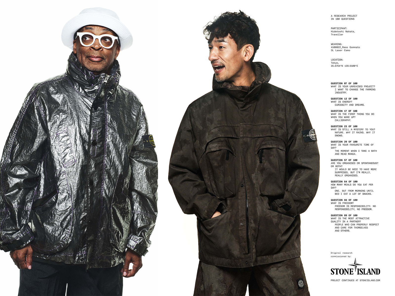 1994年　stone  sample 希少 Stone Island's 'COMMUNITY AS A FORM OF RESEARCH' adds new