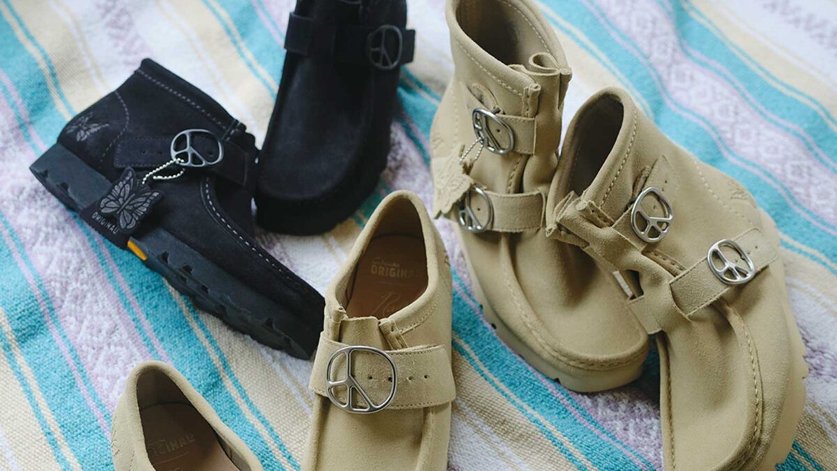 25.5 Clarks ベージュ Wallabee 替え紐付き タグ付き 25.5 Clarks ベージュ Wallabee 替え紐付き タグ付き