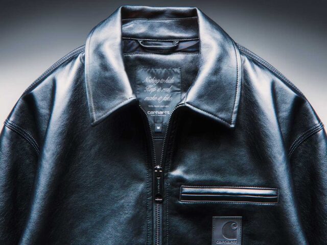 Carhartt WIP reimagina el ‘leather game’ con su Detroit Jacket sintética