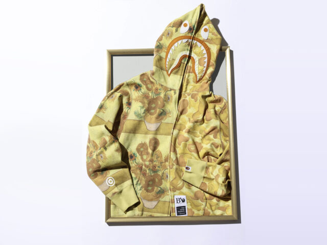 BAPE’s ‘camo’ takes over Van Gogh’s artworks